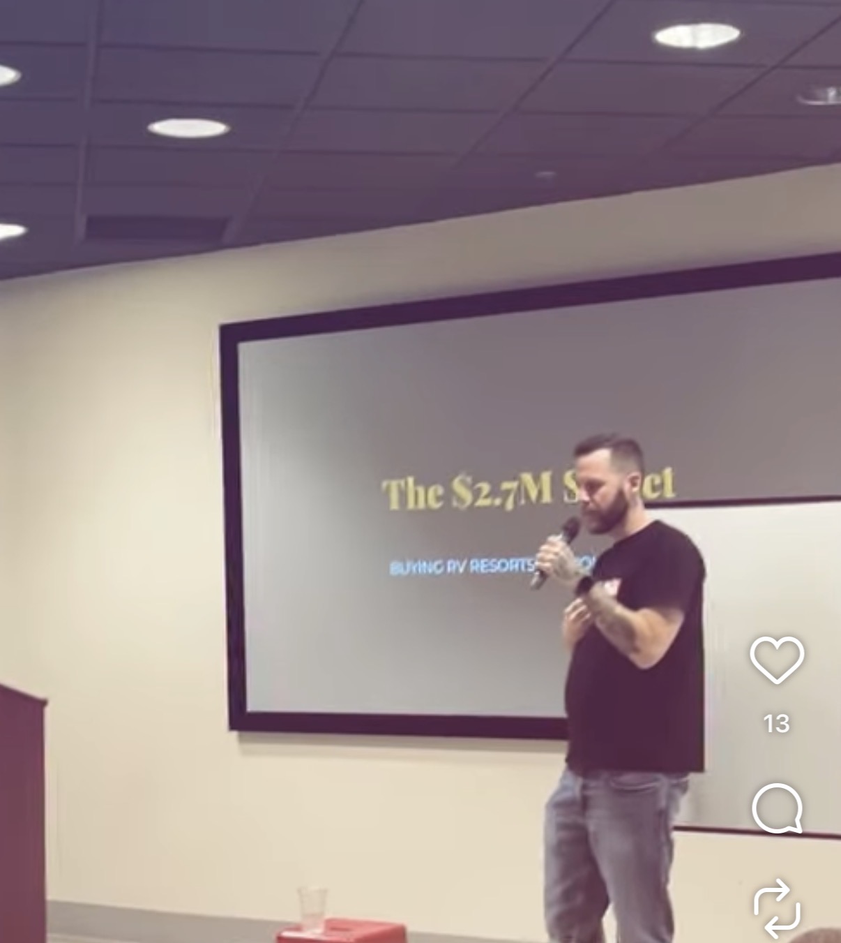 Will Burke speaking
